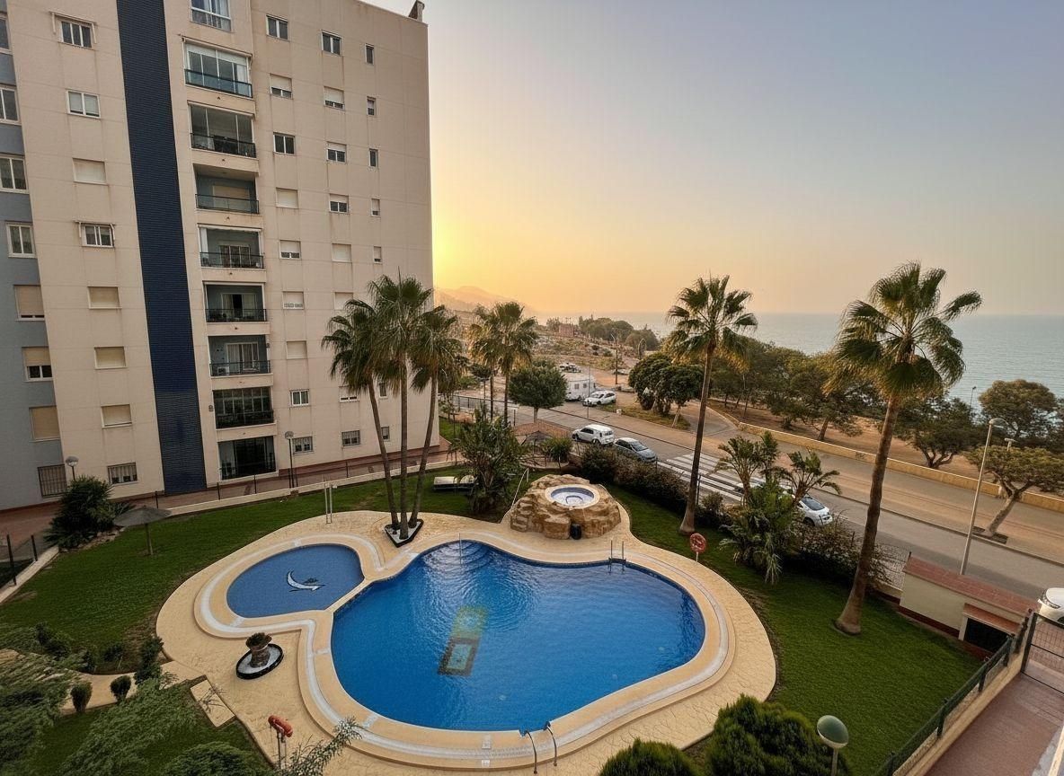 Piscina de Apartamento en venta en Villajoyosa / La Vila Joiosa con Calefacción, Jardín privado y Terraza