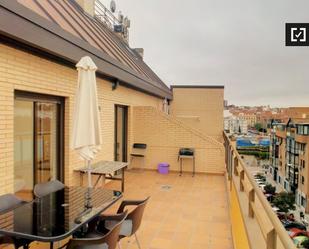 Terrassa de Pis de lloguer en  Madrid Capital amb Aire condicionat, Calefacció i Moblat