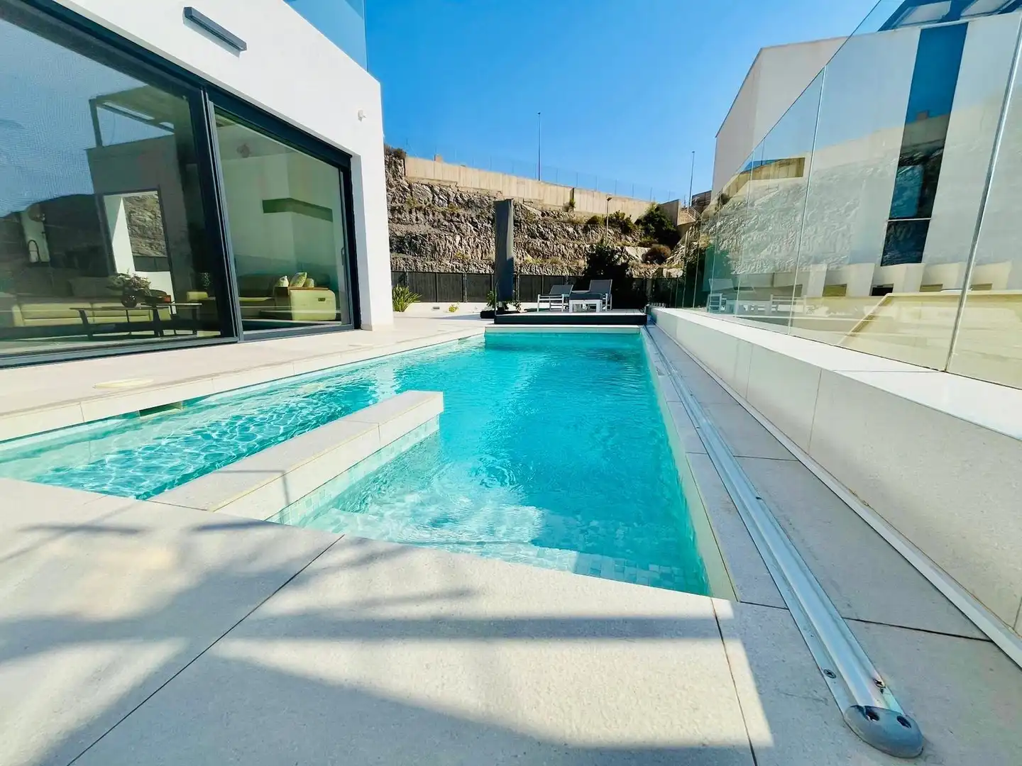 Swimming pool of Houses for sale in Águilas  with Air Conditioner, Heating and Private garden