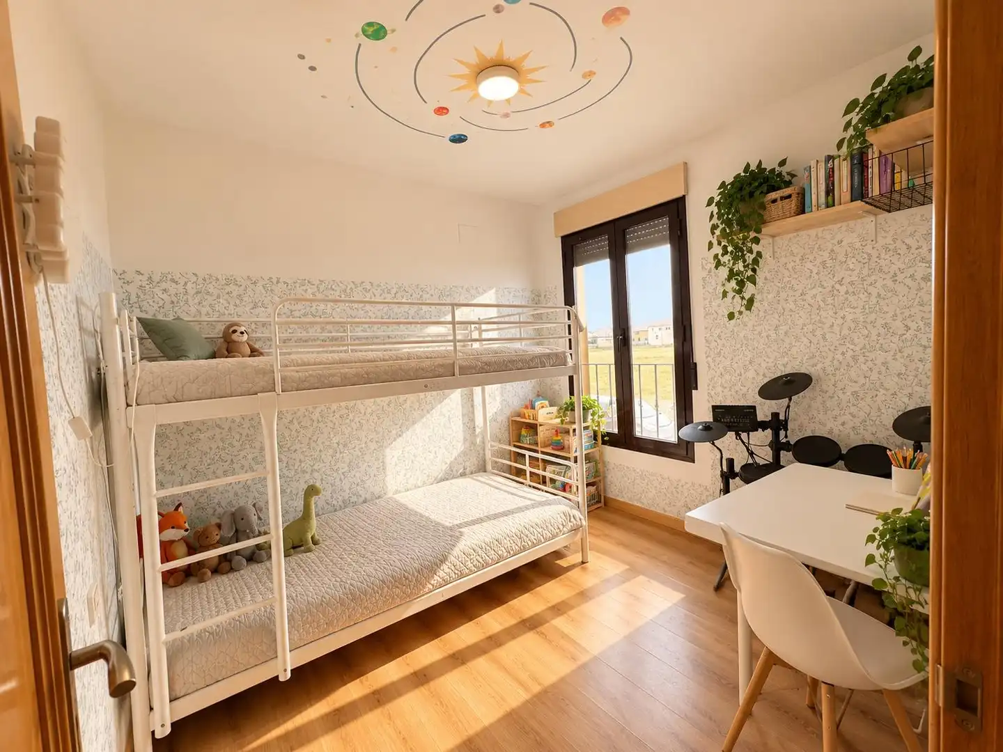 Habitación de Casa adosada en venta en Garcillán, Segovia
