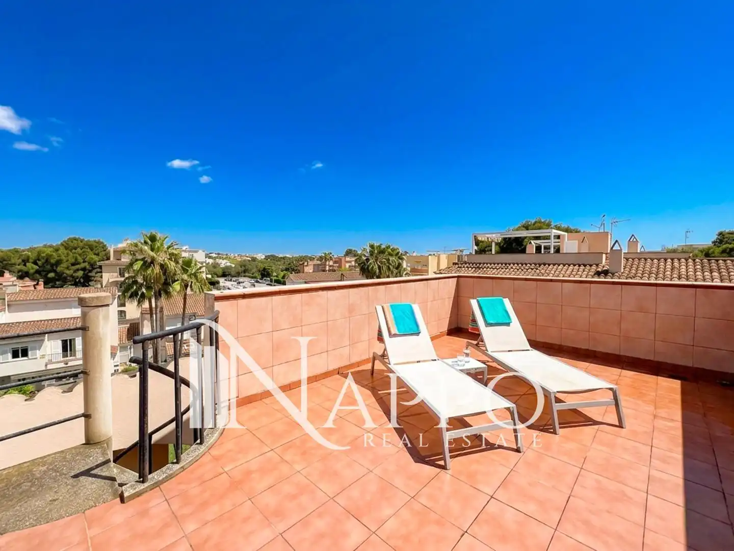 Terrace of Duplexes for sale in Llucmajor  with Air Conditioner, Terrace and Swimming Pool