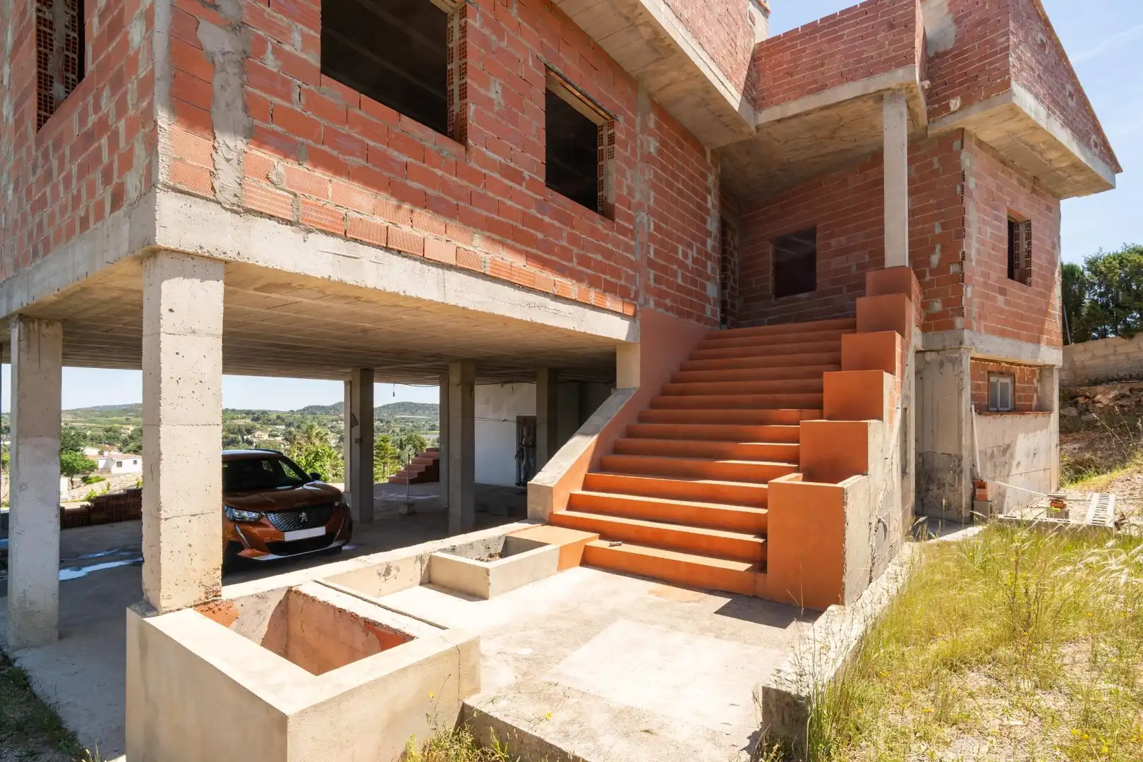 Vista exterior de Casa o chalet en venta en Turís con Terraza y Piscina