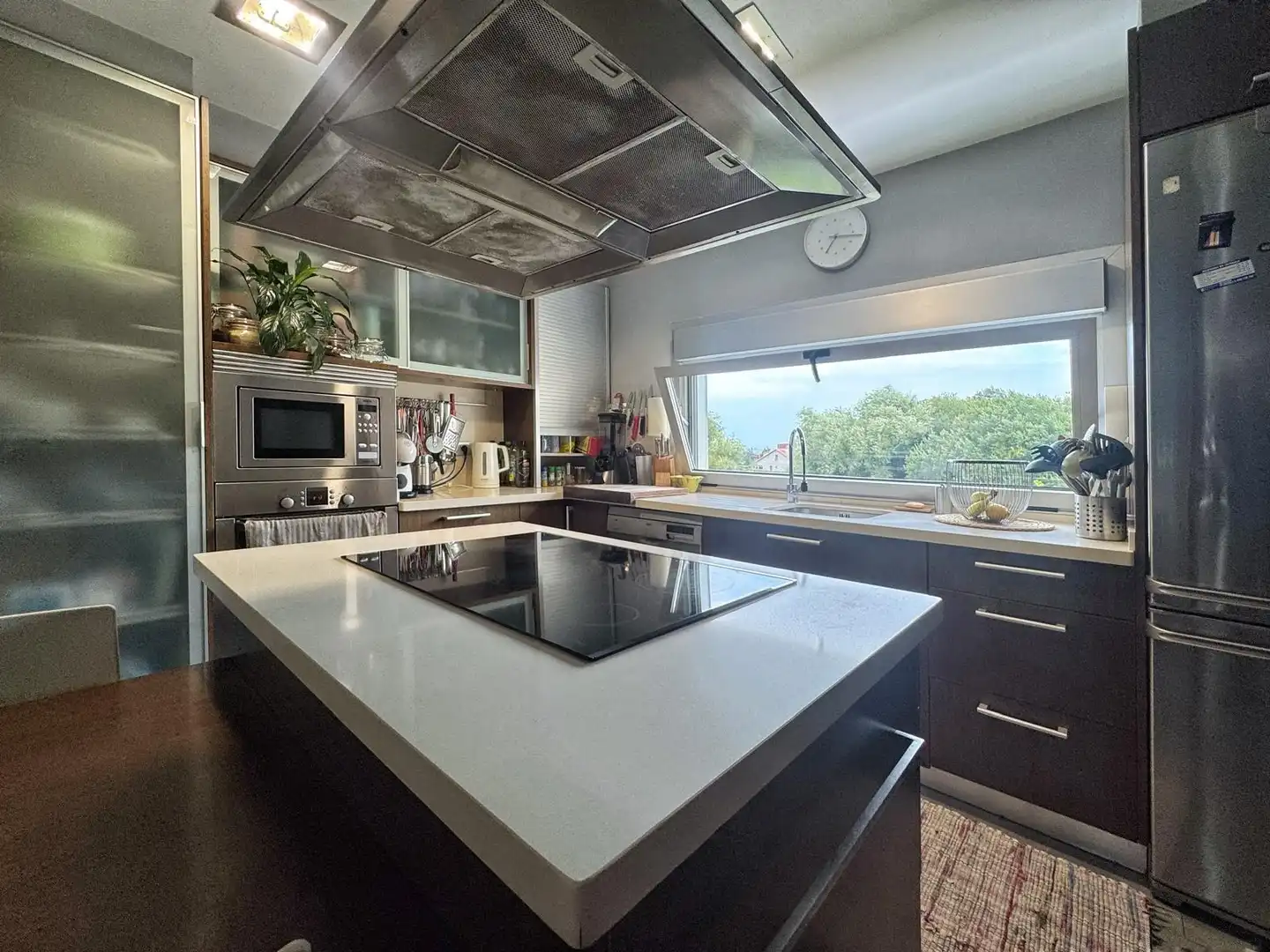 Kitchen of Flat for sale in O Grove    with Heating, Terrace and Furnished