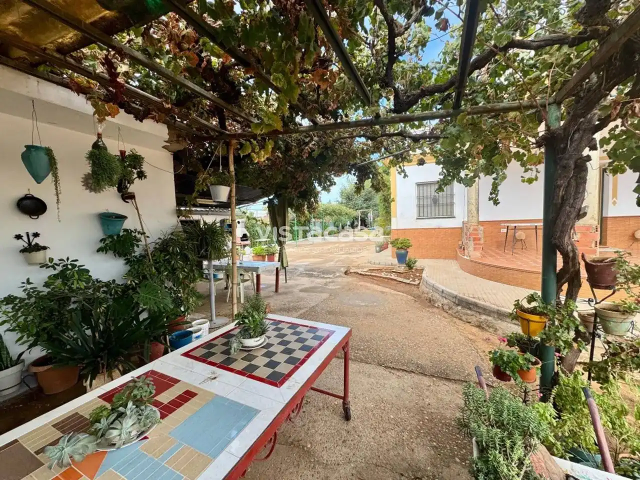 Vista exterior de Finca rústica en venta en El Viso del Alcor con Aire acondicionado, Calefacción y Jardín privado
