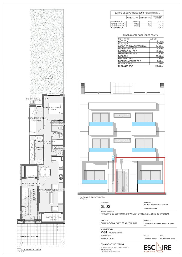 Planta baja for sale in Carrer del General Weyler, 43, Cristo Rey - Parque Europa