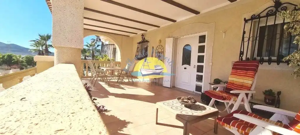 Vista exterior de Casa o chalet en venta en Mazarrón con Aire acondicionado, Calefacción y Jardín privado