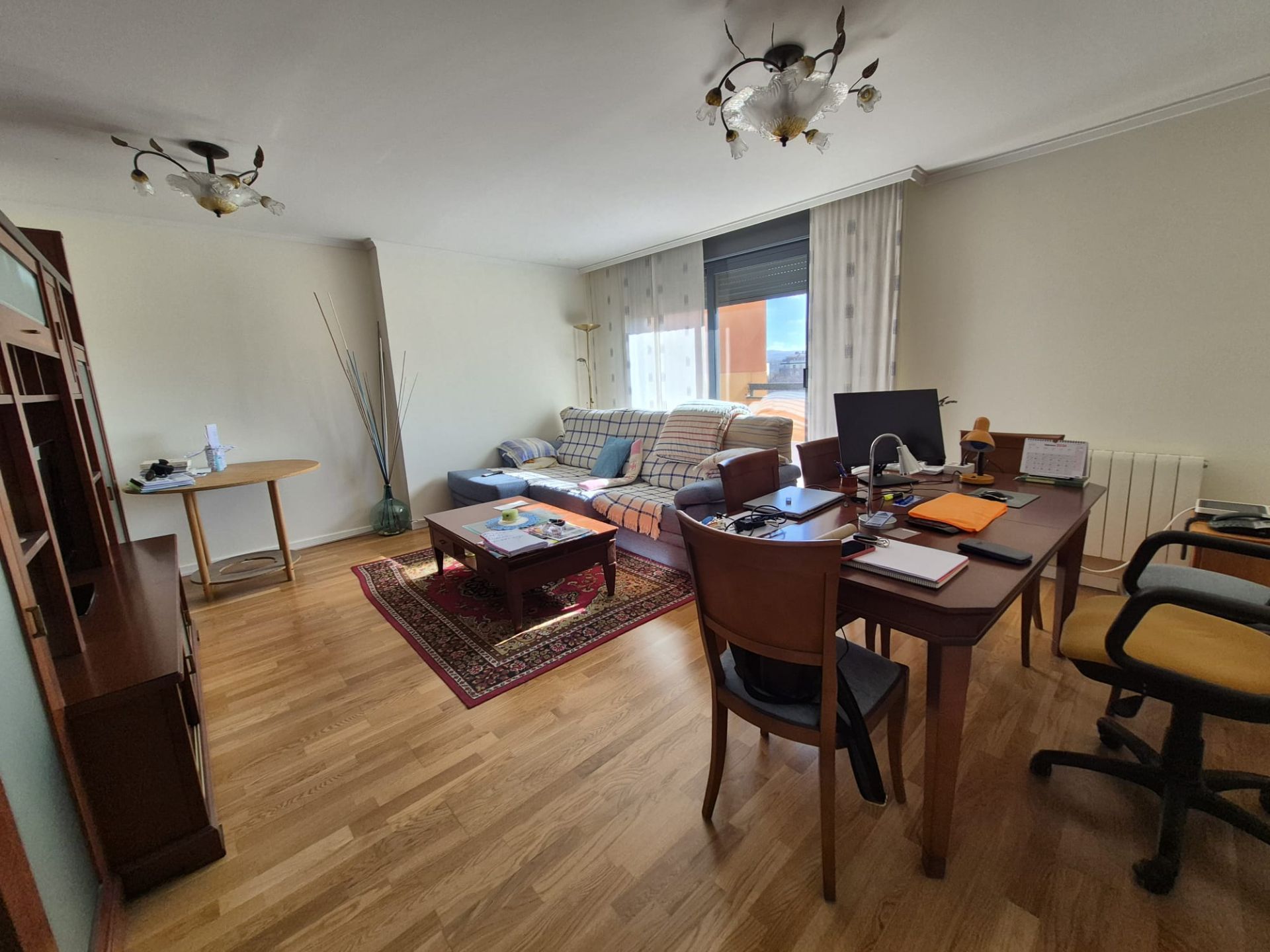 Living room of Flat for sale in Ávila Capital  with Heating, Terrace and Storage room