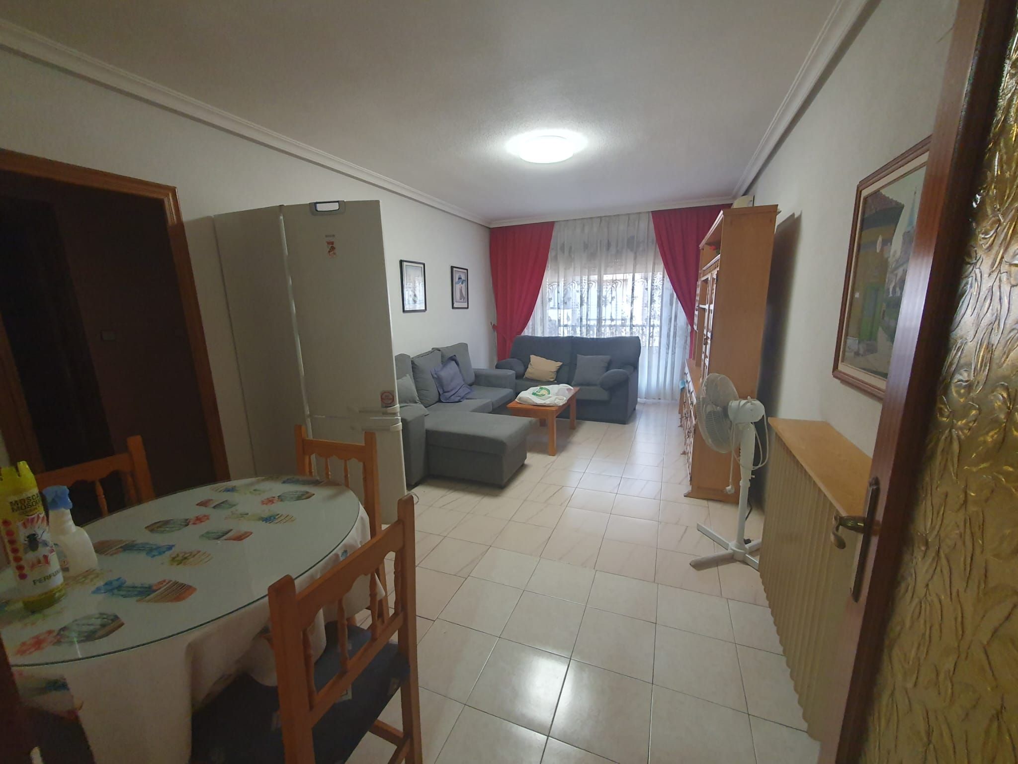 Sala de estar de Piso de alquiler en Puertollano con Calefacción y Amueblado