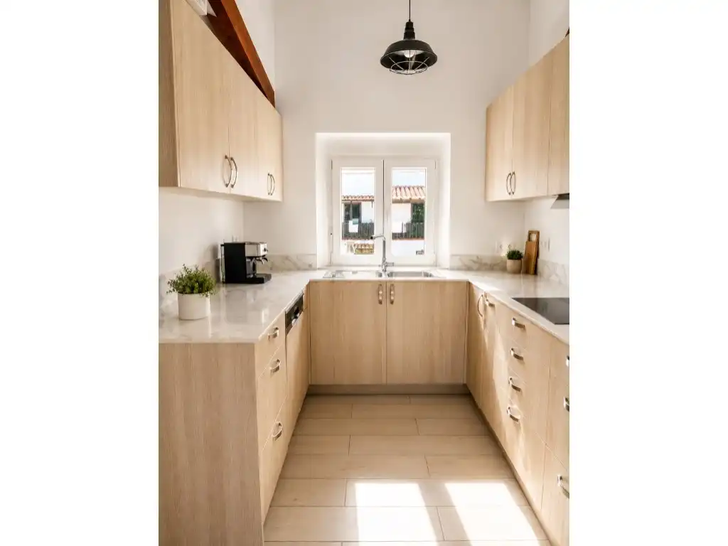 Cocina de Casa adosada en venta en Jávea / Xàbia con Aire acondicionado, Jardín privado y Terraza
