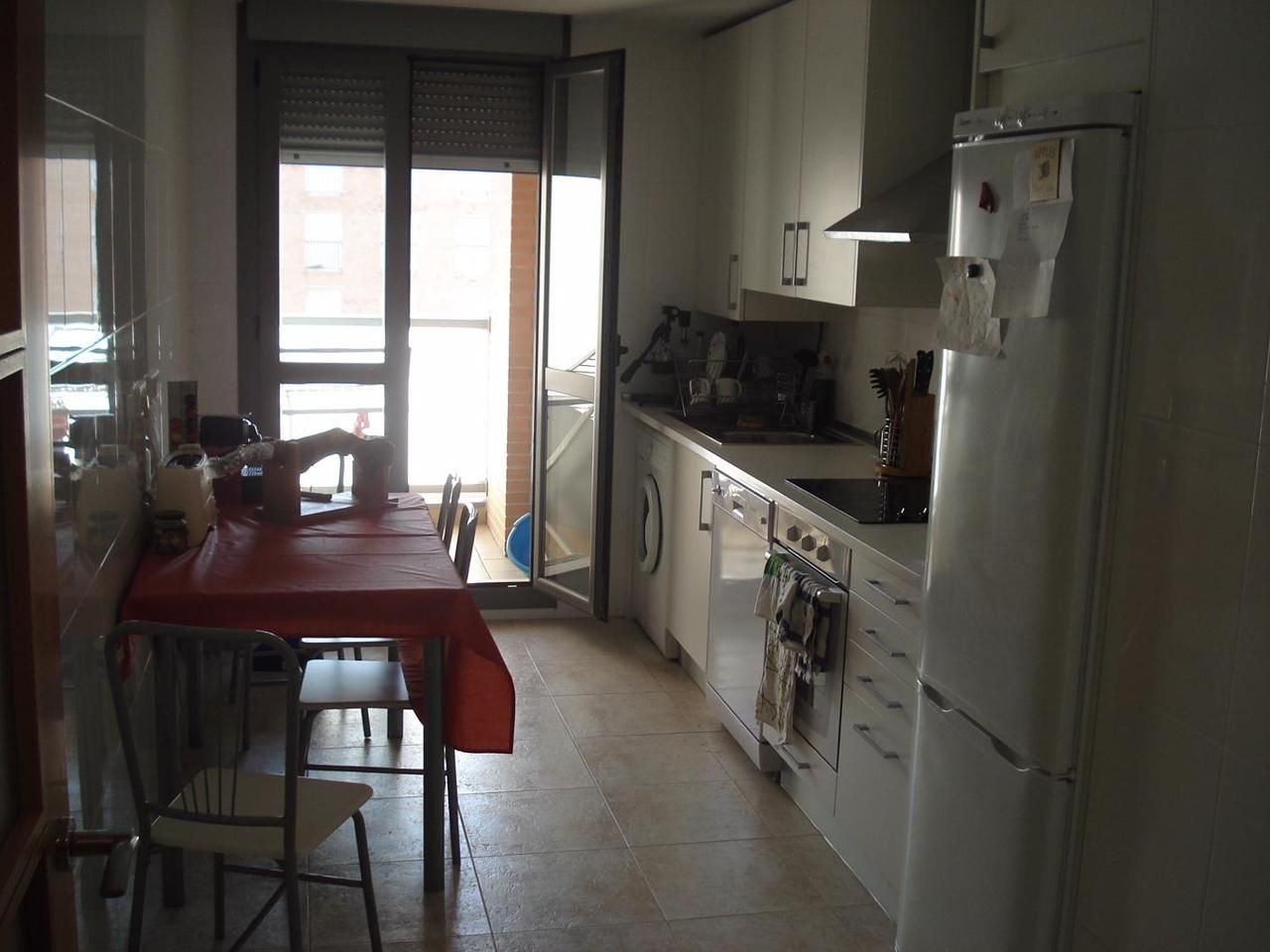 Kitchen of Flat for sale in  Pamplona / Iruña  with Terrace and Furnished