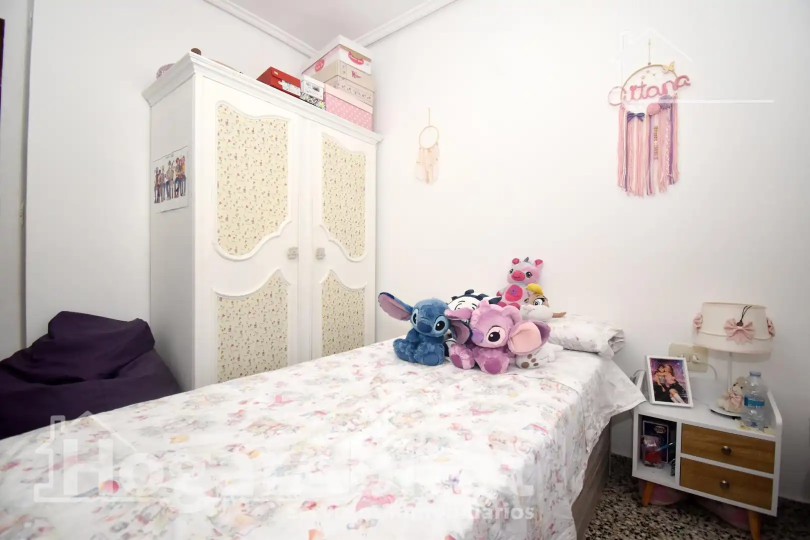 Bedroom of Flat for sale in Castellón de la Plana / Castelló de la Plana  with Air Conditioner, Heating and Furnished