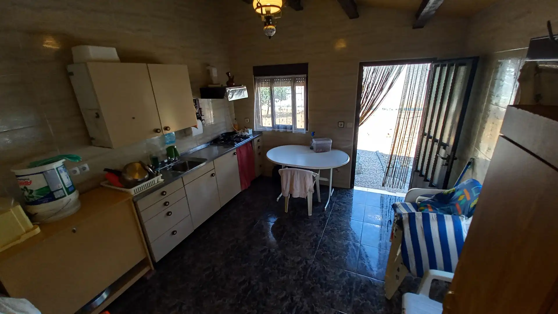 Cuina de Casa o xalet en venda en Argujillo amb Calefacció, Jardí privat i Terrassa