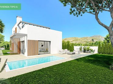 Detached house with pool for sale in Golf Bahía
