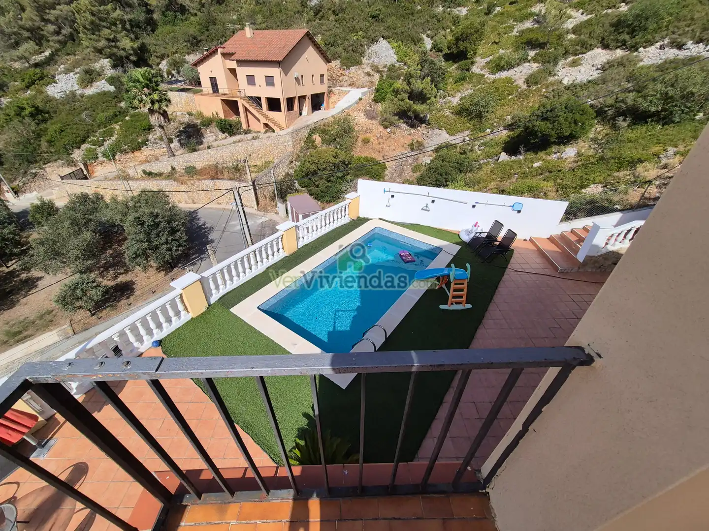 Piscina de Casa o chalet en venta en Olesa de Bonesvalls con Aire acondicionado, Calefacción y Jardín privado