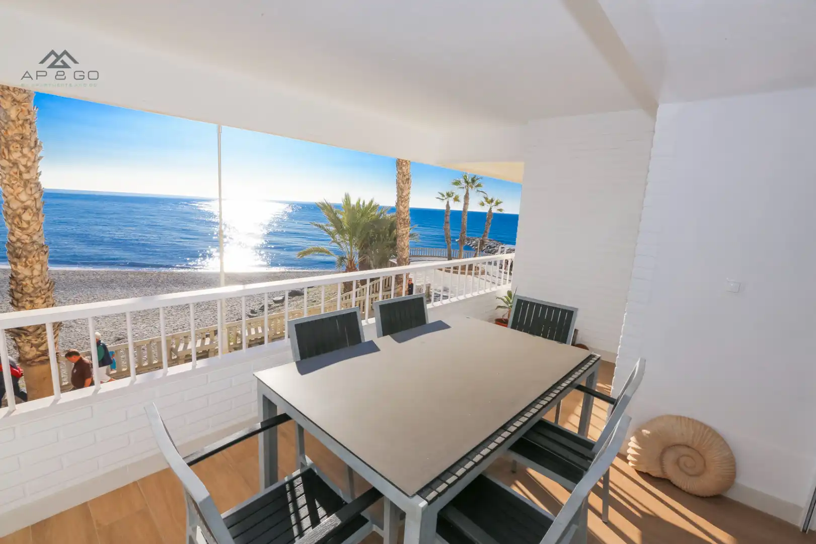 Esszimmer von Wohnung zur Miete in Almuñécar mit Heizung, Terrasse und Möbliert