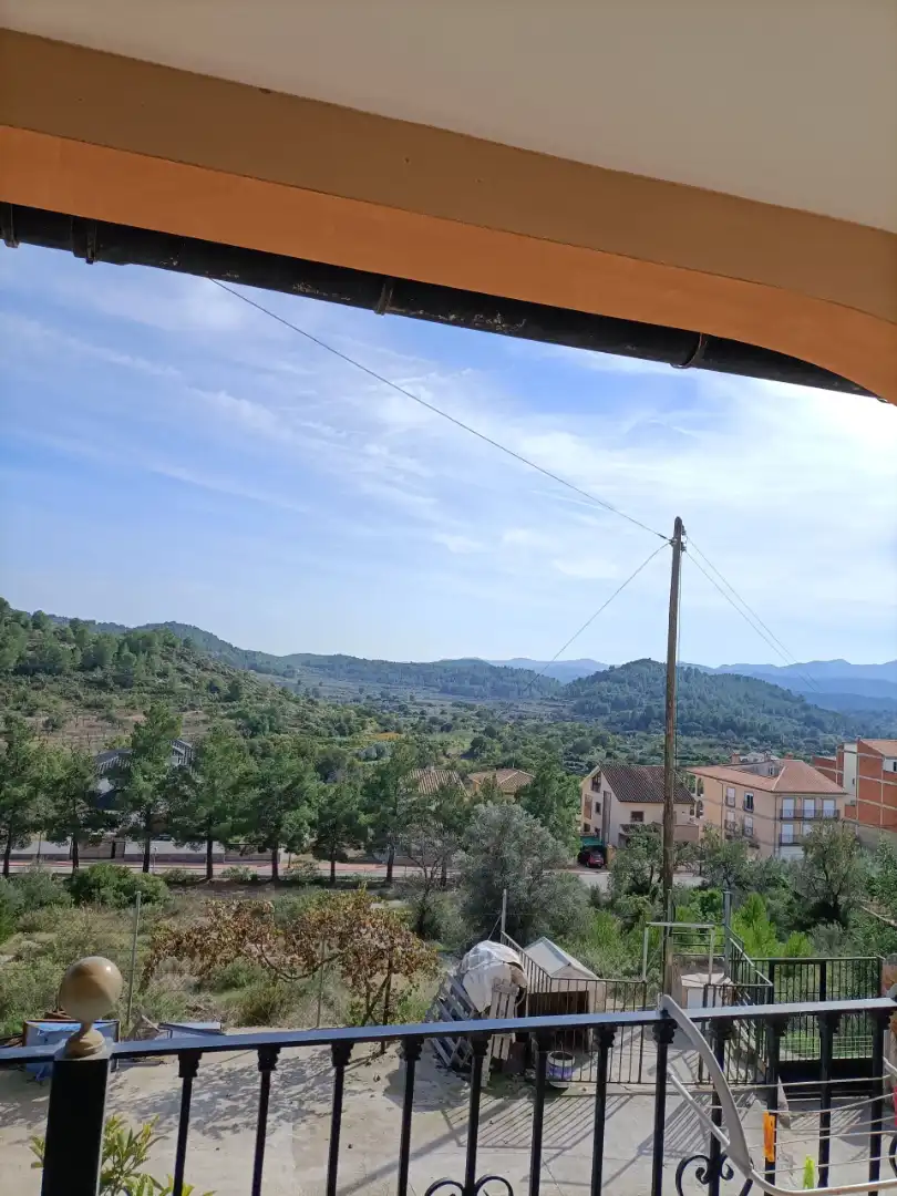 Exterior view of Houses for sale in Castellnovo  with Terrace, Swimming Pool and Furnished