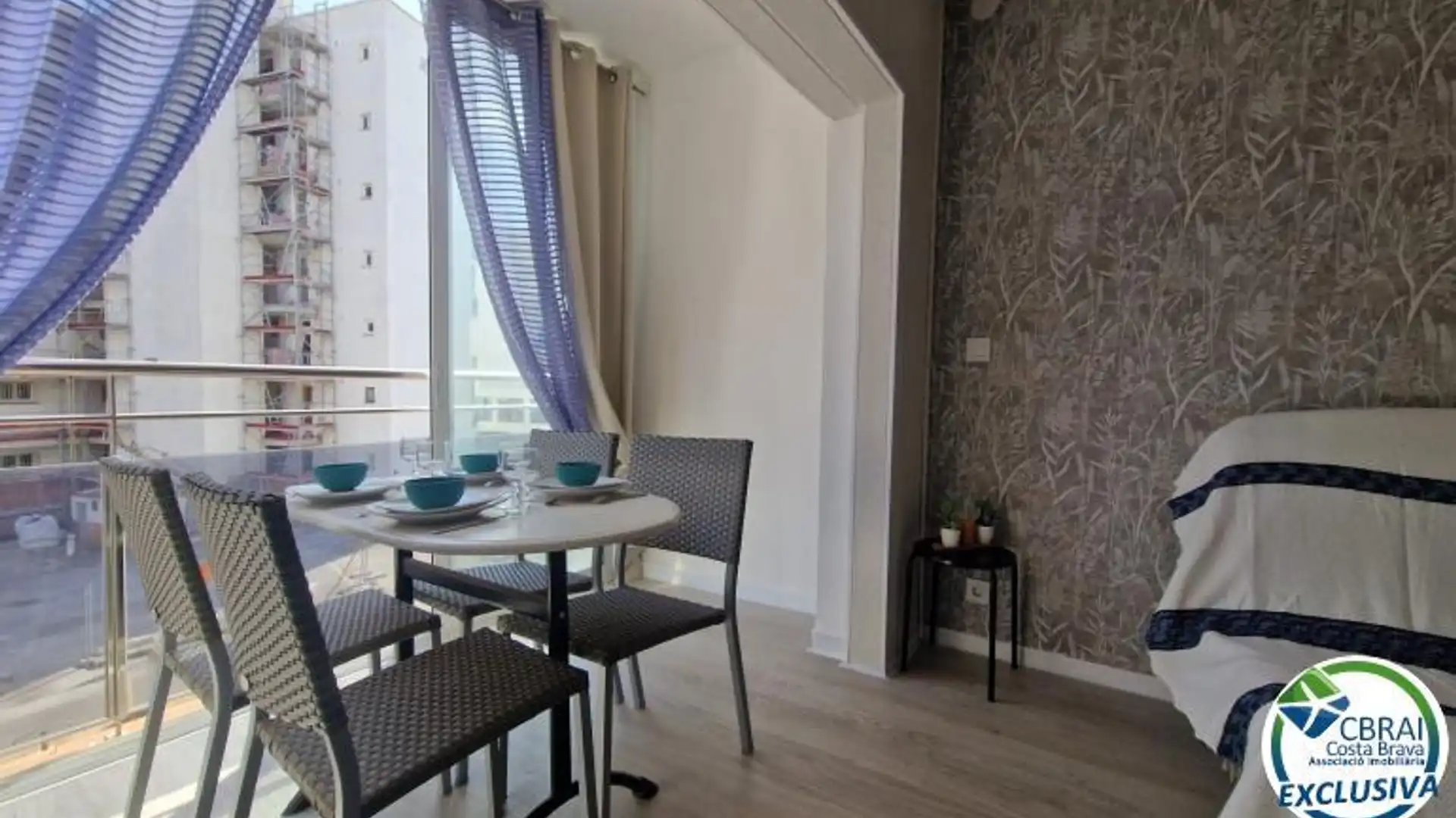 Dining room of Flat for sale in Roses