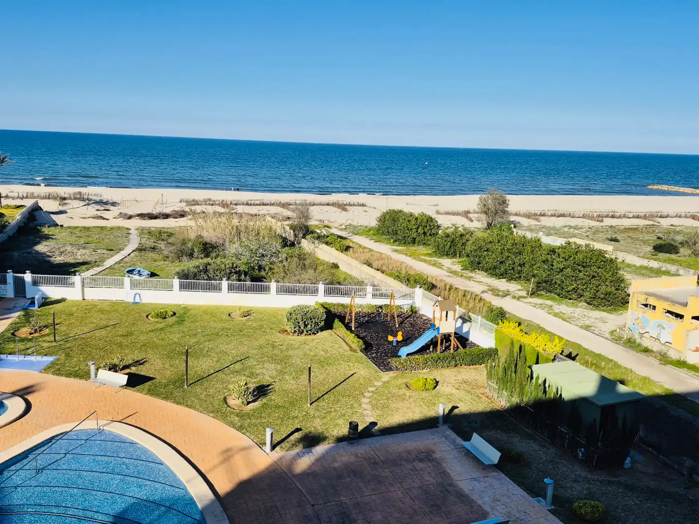 Garden of Duplexes for sale in Dénia  with Air Conditioner, Heating and Terrace