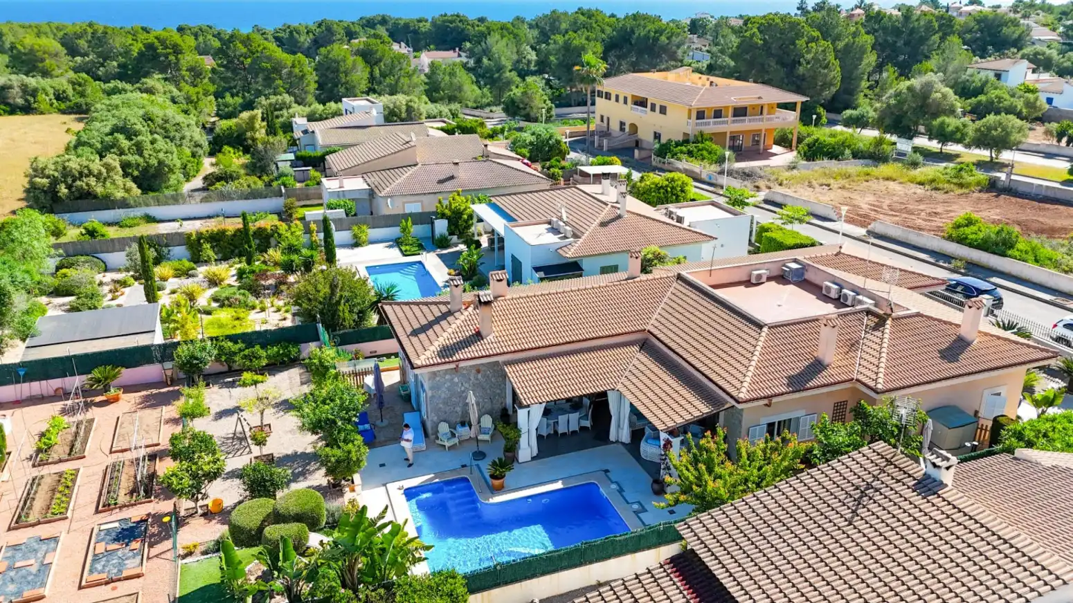 Vista exterior de Casa o chalet en venta en Santa Margalida con Aire acondicionado, Terraza y Trastero