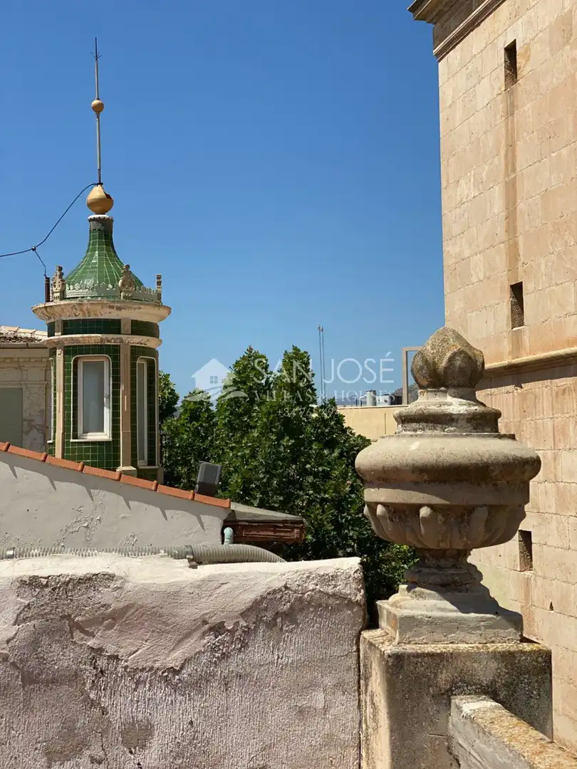 Terrassa de Casa o xalet en venda en Aspe amb Terrassa, Traster i Moblat