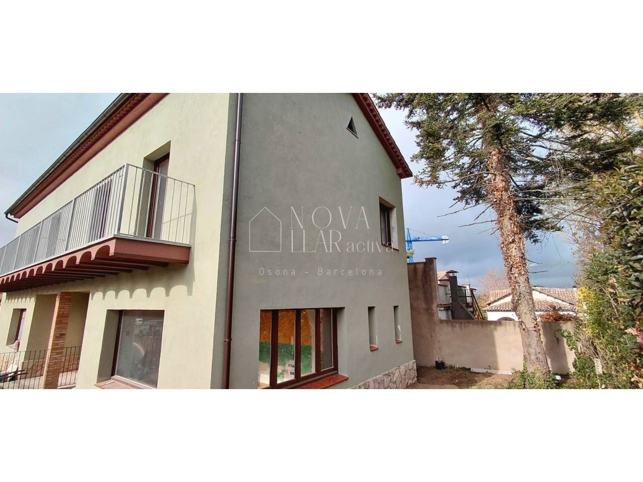 Exterior view of House or chalet for sale in Seva  with Air Conditioner, Private garden and Terrace