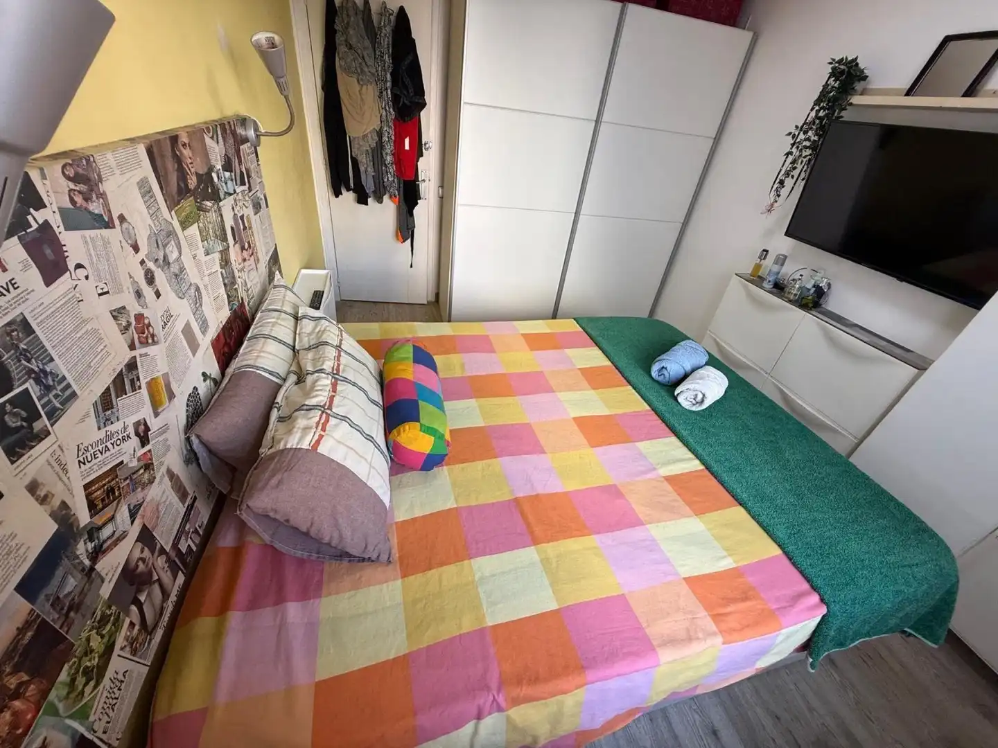 Schlafzimmer von Wohnung zum Verkauf in Pineda de Mar mit Klimaanlage, Heizung und Möbliert