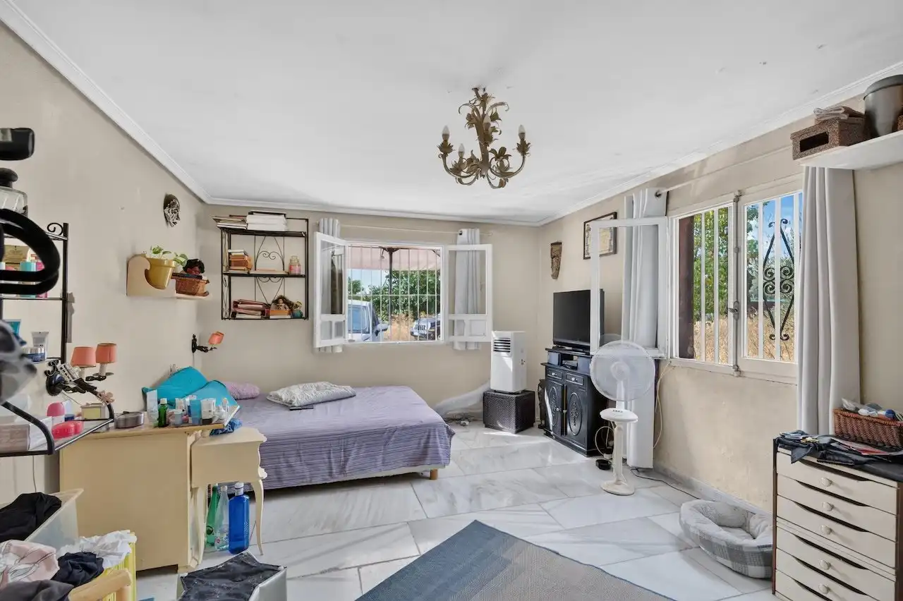 Schlafzimmer von Haus oder Chalet zum Verkauf in Elche / Elx mit Heizung, Privatgarten und Terrasse