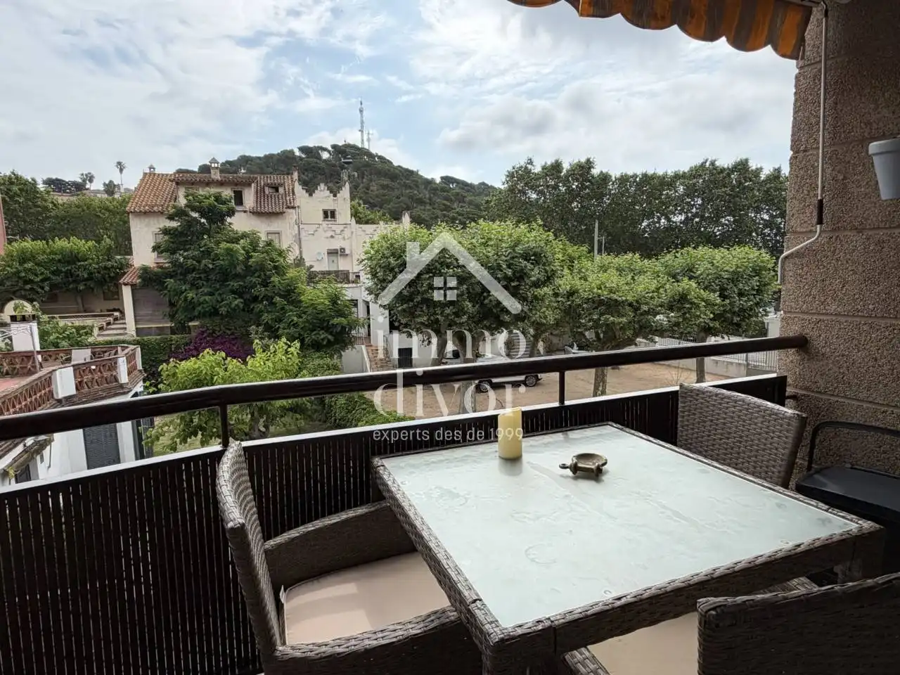 Terraza de Piso en venta en Sant Andreu de Llavaneres con Calefacción, Parquet y Balcón