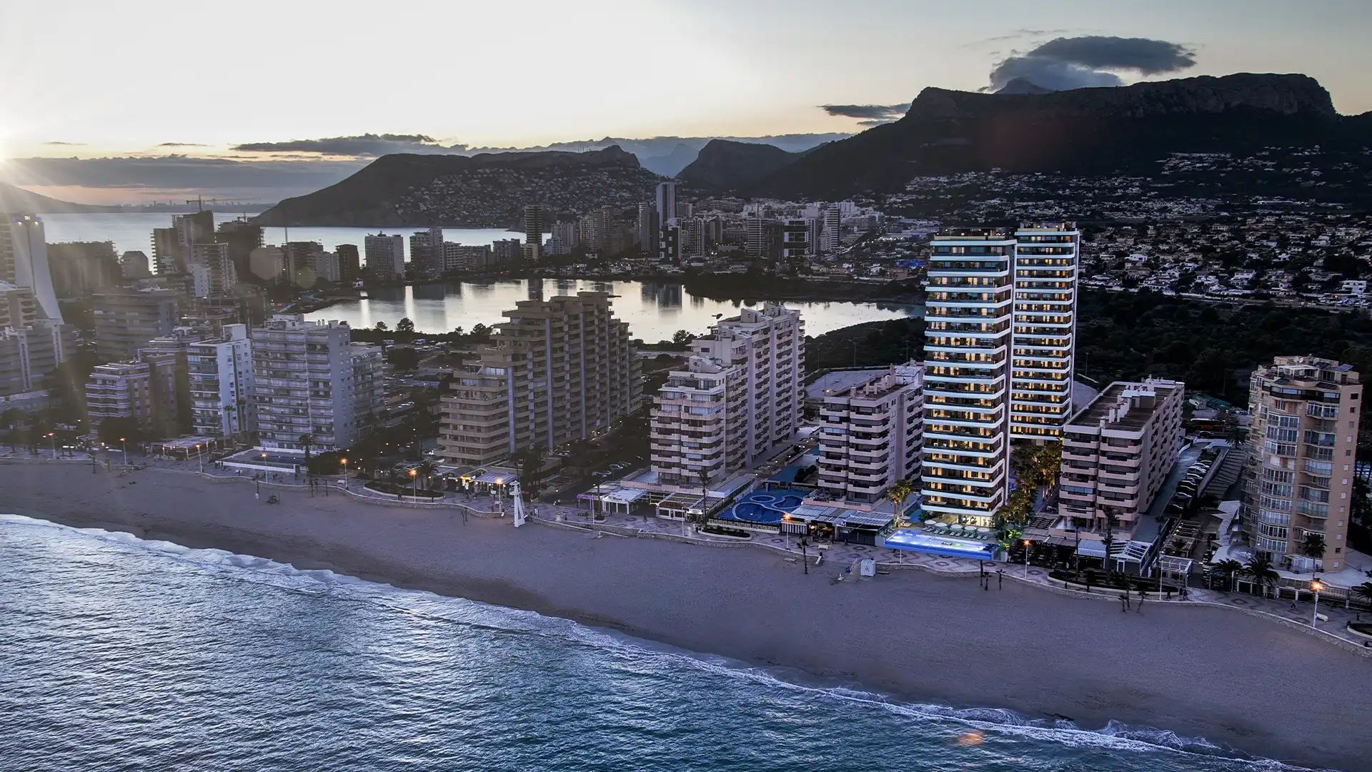 Vista exterior de Apartament en venda en Calpe / Calp