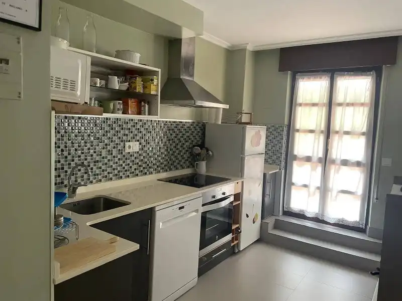 Kitchen of Apartments for sale in Comillas (Cantabria)  with Heating, Private garden and Parquet flooring