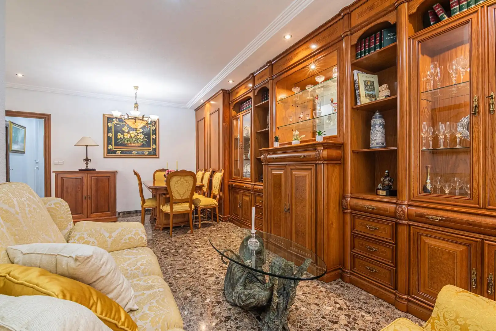 Sala de estar de Planta baja en venta en Elche / Elx con Aire acondicionado, Calefacción y Terraza