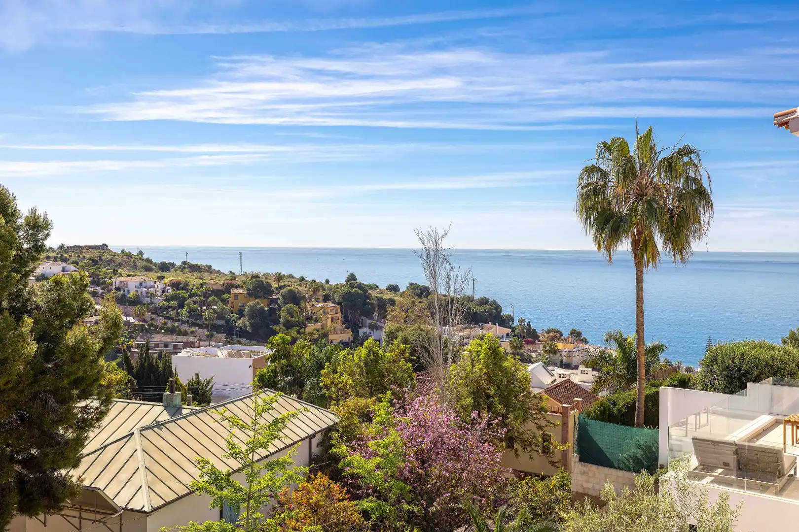 Vista exterior de Casa o chalet en venta en Málaga Capital con Aire acondicionado, Calefacción y Jardín privado