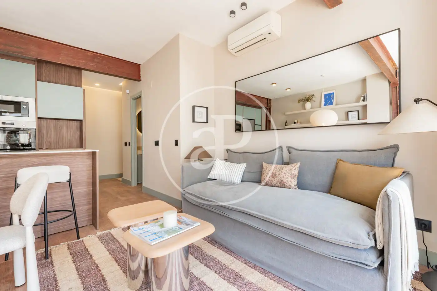 Sala de estar de Ático en venta en Madrid con Aire acondicionado, Calefacción y Terraza