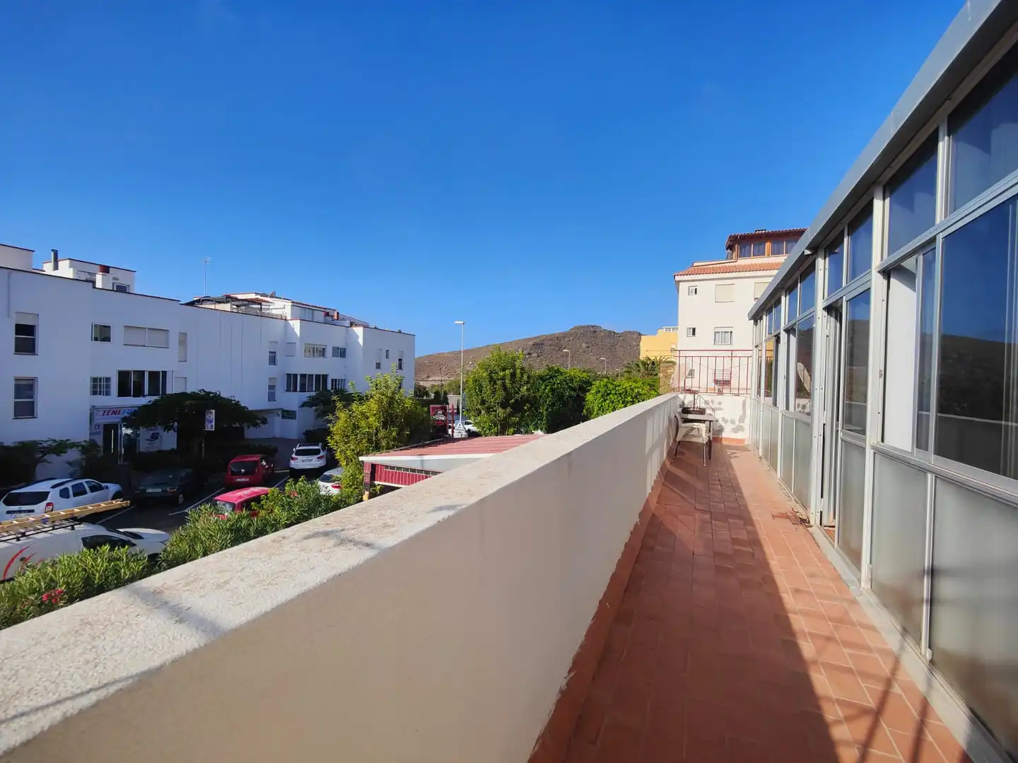 Vista exterior de Planta baja en venta en Arona con Jardín privado, Terraza y Amueblado