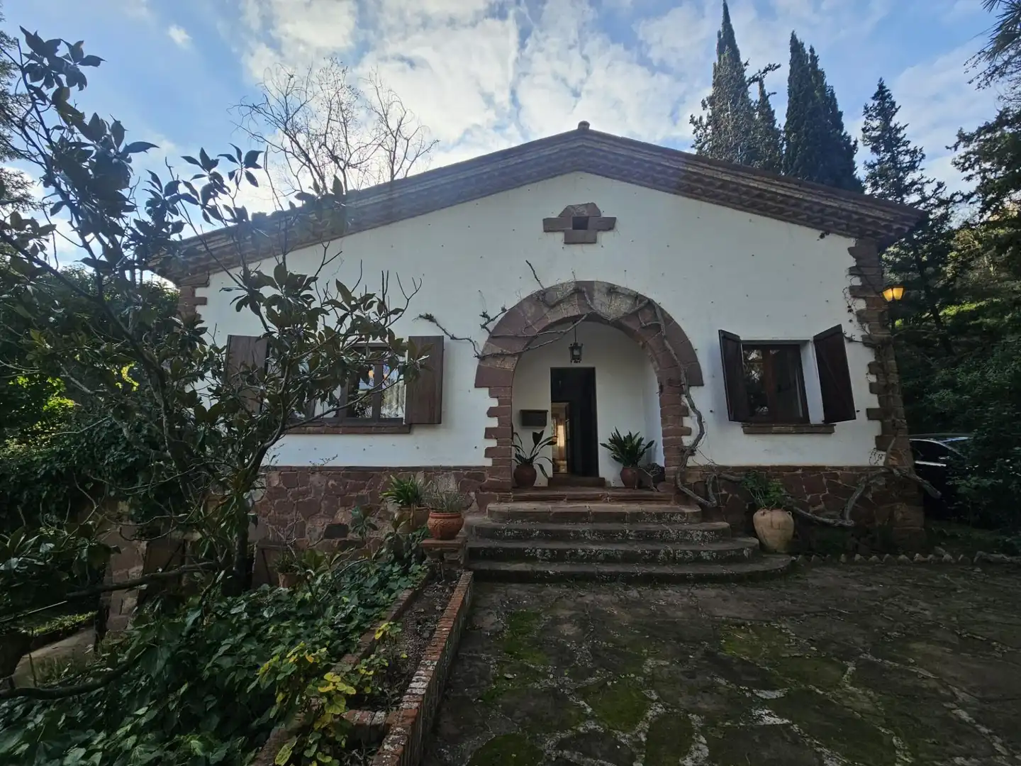 Vista exterior de Finca rústica en venta en Castellví de Rosanes