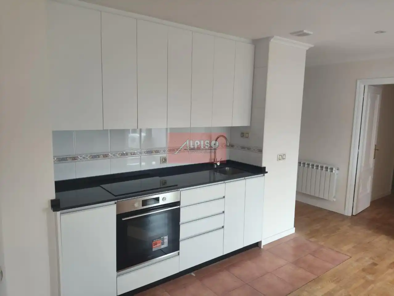 Kitchen of Apartments for rent in Ourense Capital   with Air Conditioner, Heating and Terrace