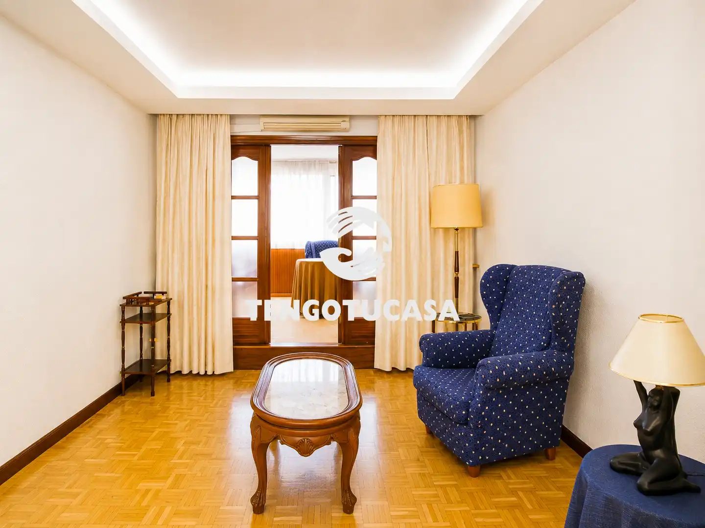 Sala d'estar de Àtic en venda en Madrid amb Moblat
