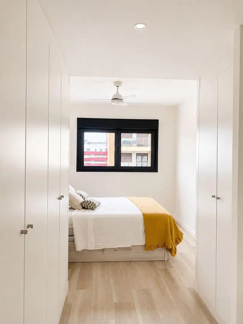 Bedroom of Flat for rent in Córdoba  with Heating, Terrace and Storage room