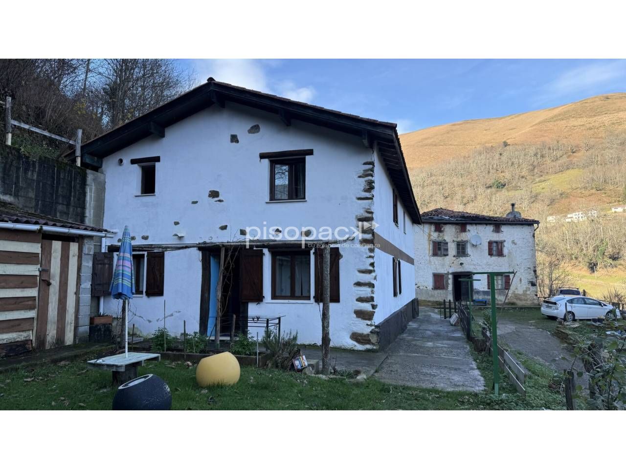 Vista exterior de Casa o xalet en venda en Luzaide / Valcarlos amb Calefacció