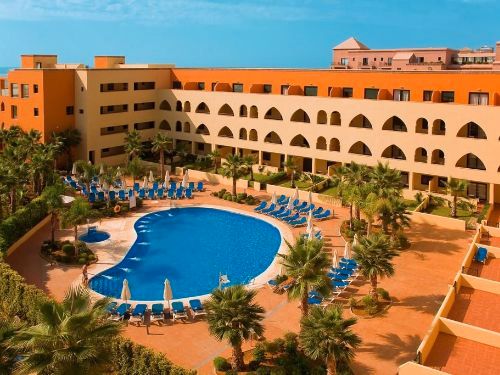 Swimming pool of Apartment to rent in Ayamonte  with Air Conditioner, Heating and Furnished