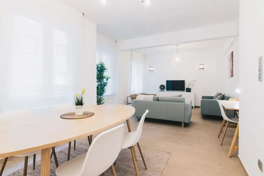 Living room of Flat for rent in Arganda del Rey  with Air Conditioner, Furnished and TV