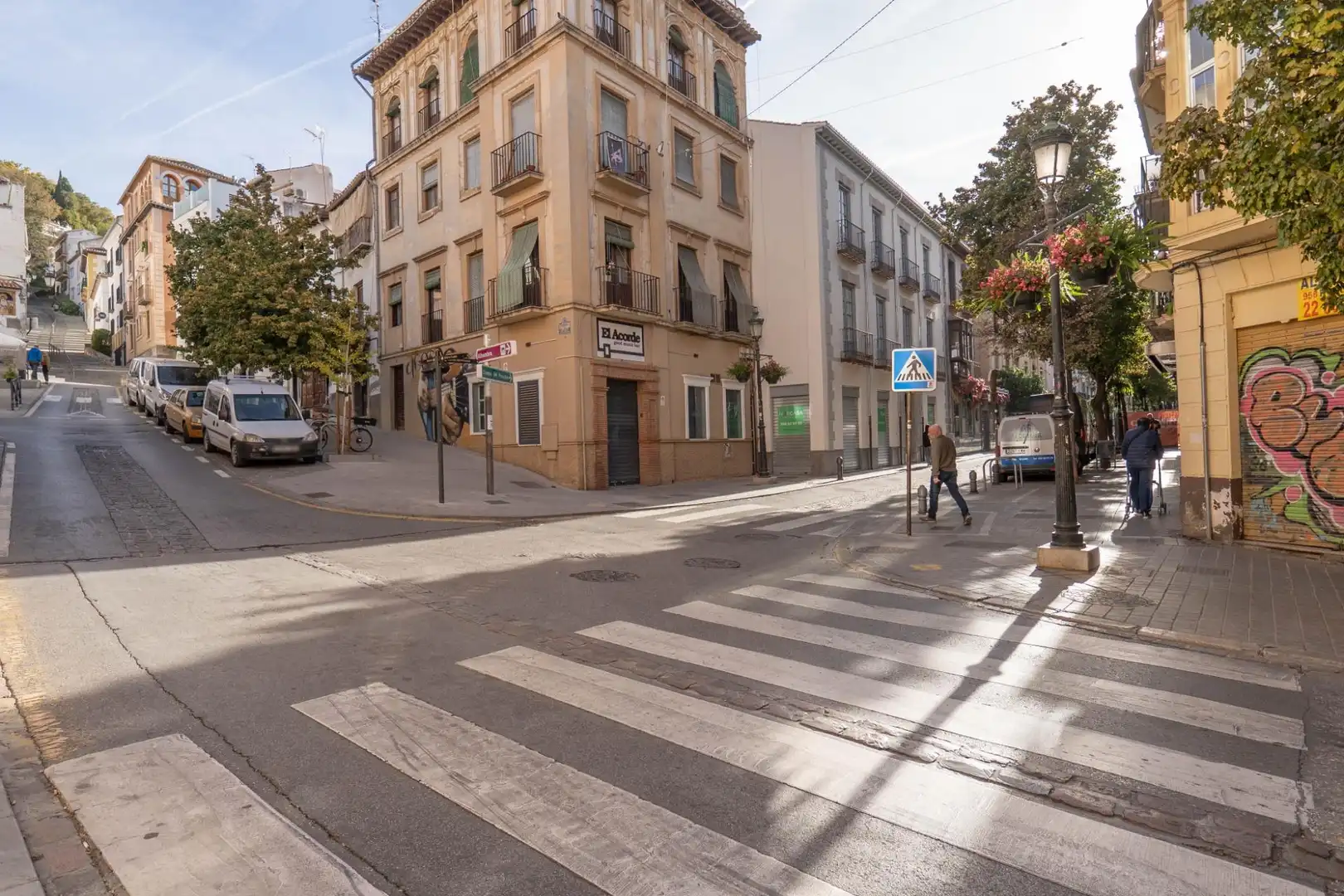 Vista exterior de Piso en venta en Granada con Calefacción