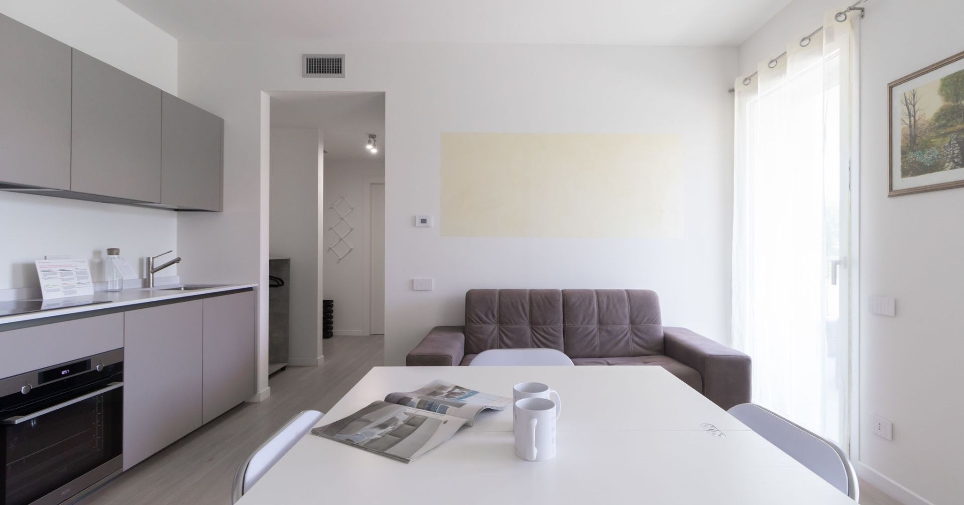 Living room of Flat to rent in  Zaragoza Capital  with Air Conditioner, Furnished and Pets allowed