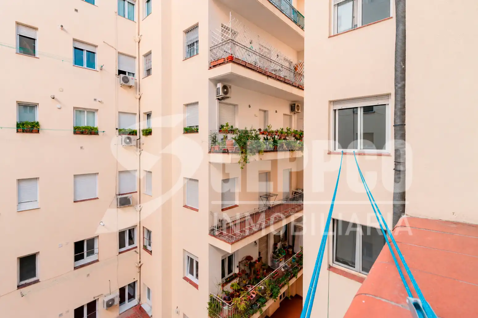 Terraza de Piso de alquiler en Barrio de Salamanca