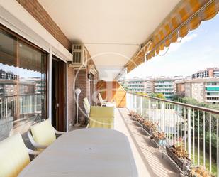 Terrace of Flat for sale in  Barcelona Capital  with Air Conditioner, Heating and Private garden