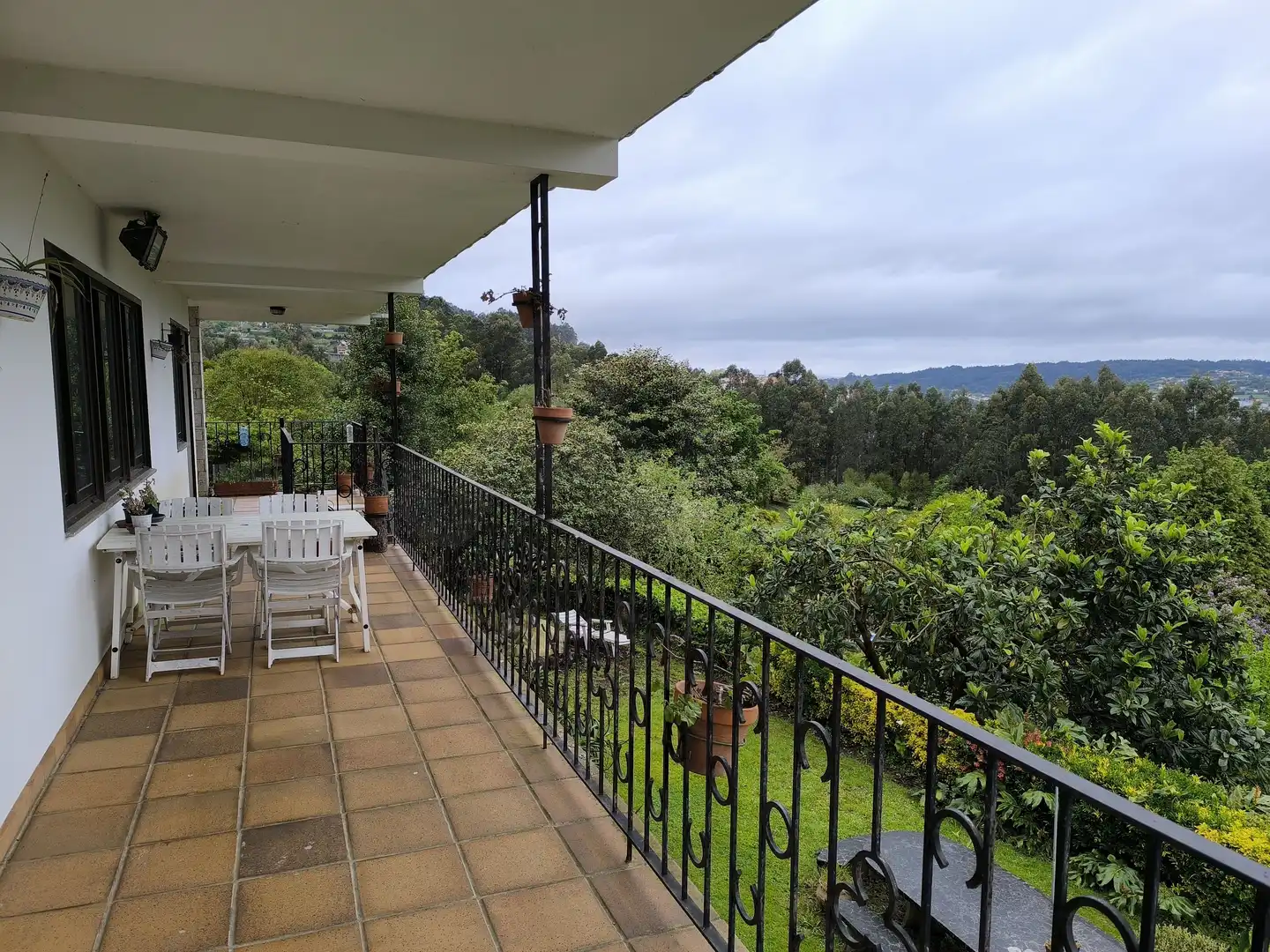 Terraza de Casa o chalet en venta en Pontedeume con Calefacción, Terraza y Piscina