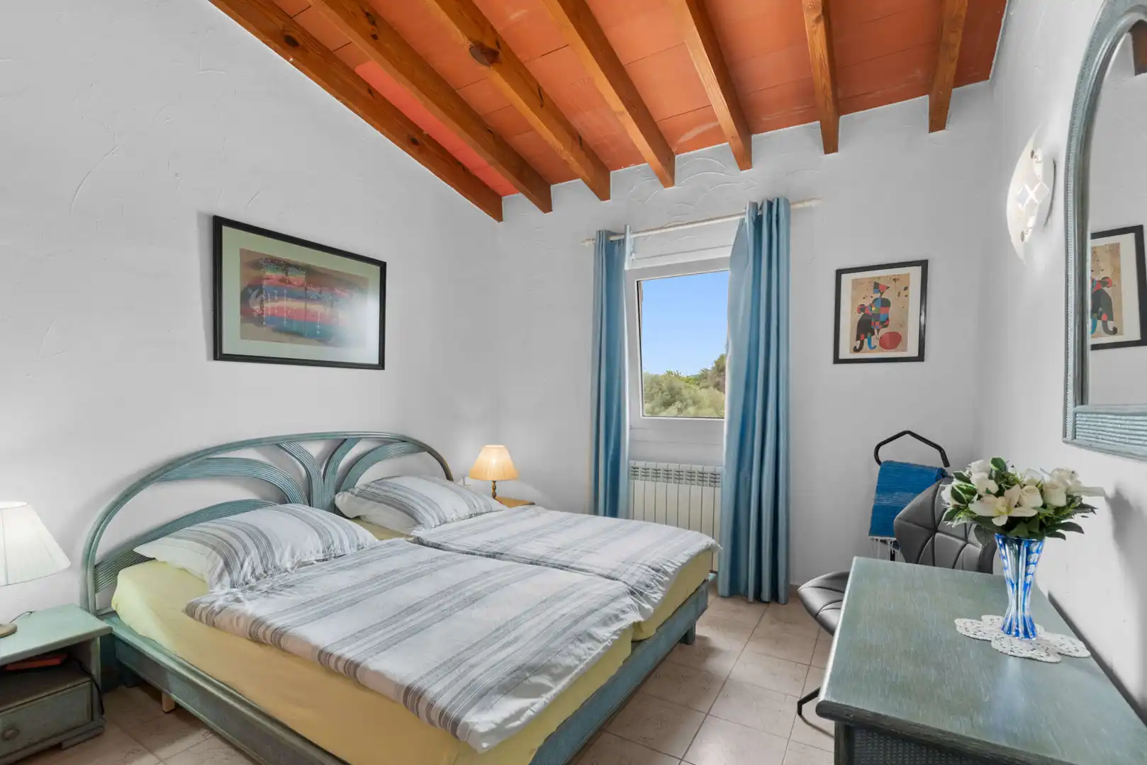 Schlafzimmer von Country house zum Verkauf in Manacor mit Klimaanlage, Heizung und Terrasse