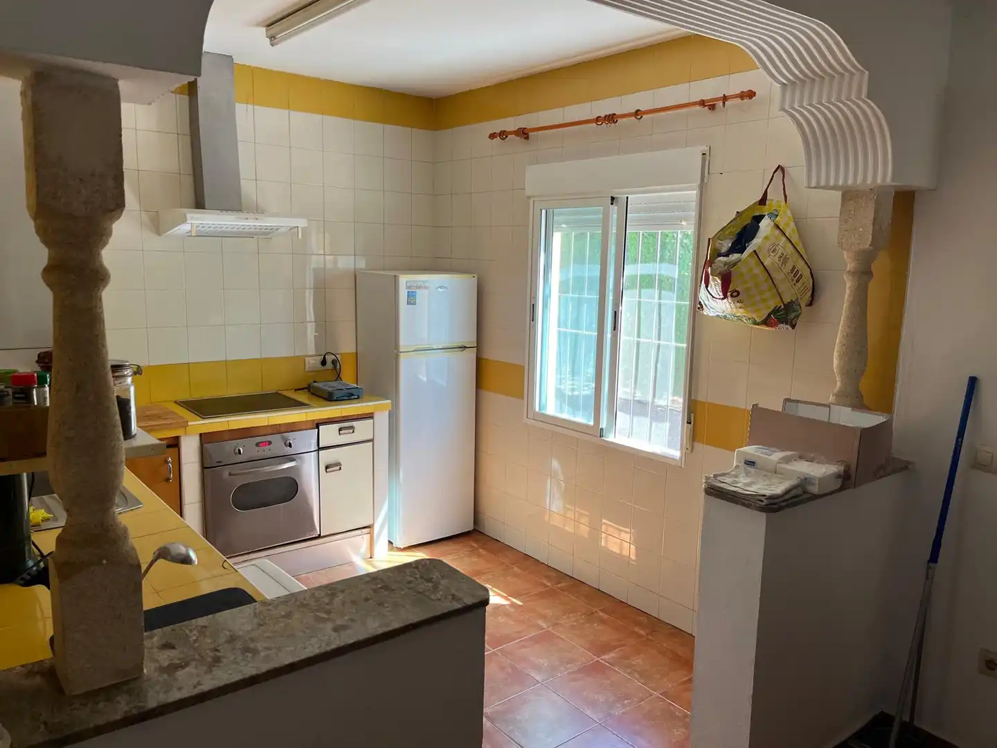 Cocina de Casa o chalet en venta en Villarrobledo con Aire acondicionado, Jardín privado y Terraza