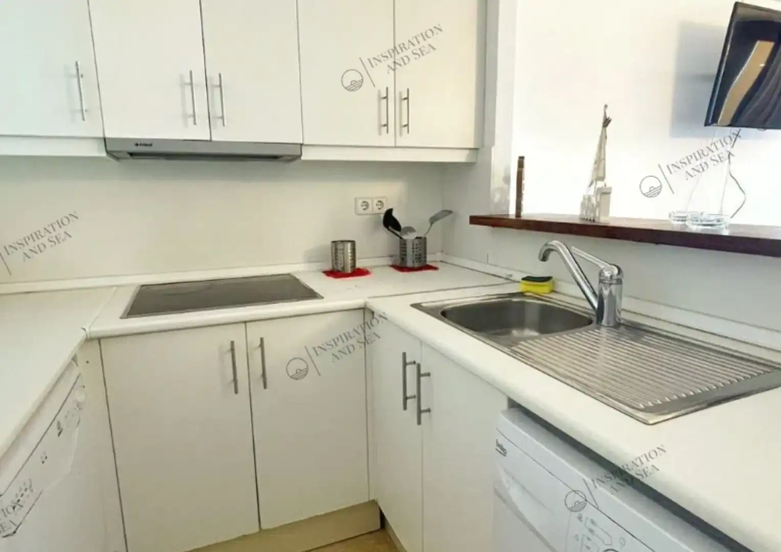 Kitchen of Flat for sale in Sant Josep de sa Talaia  with Air Conditioner, Heating and Terrace