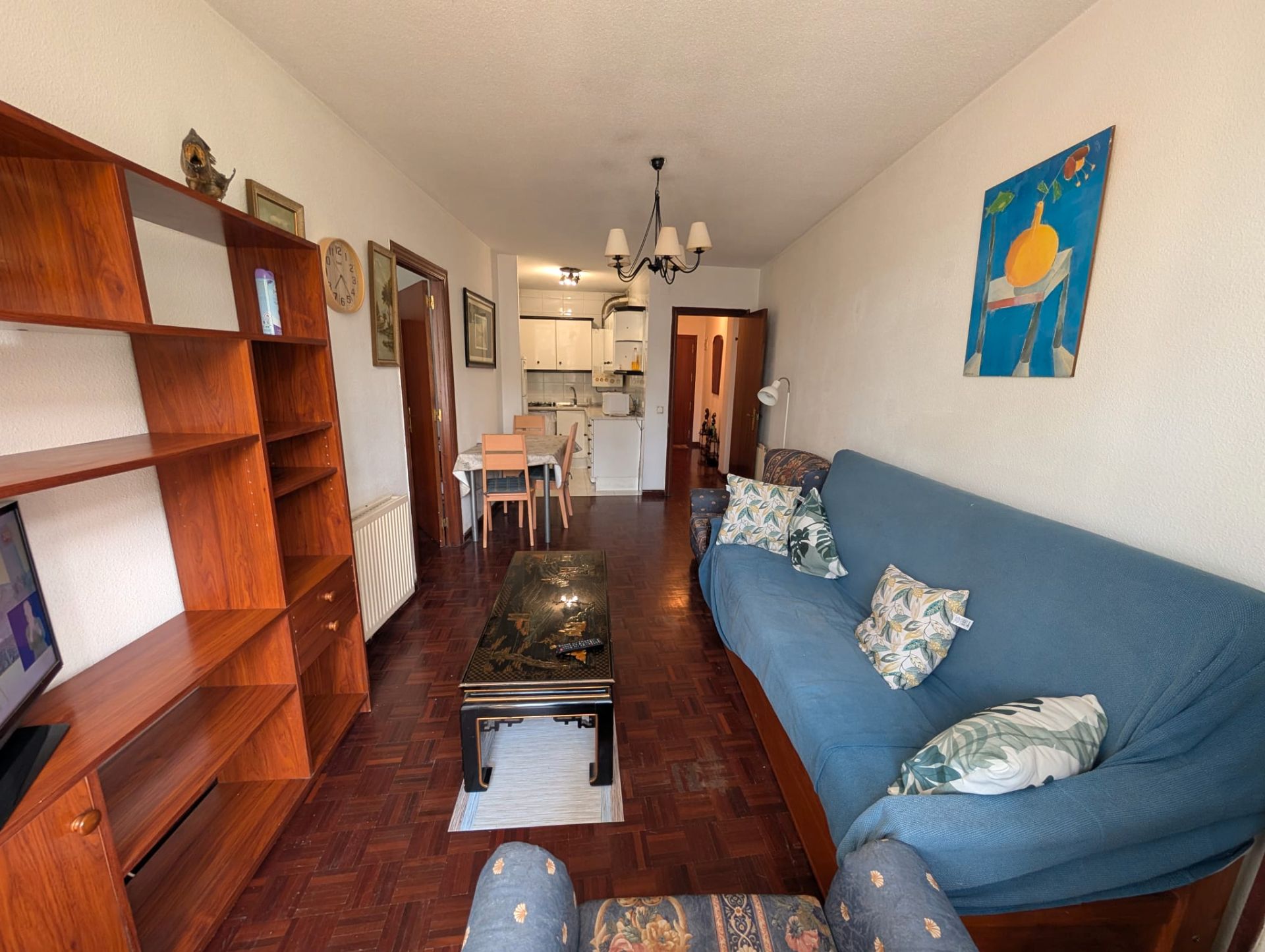 Sala d'estar de Apartament en venda en Santander amb Calefacció